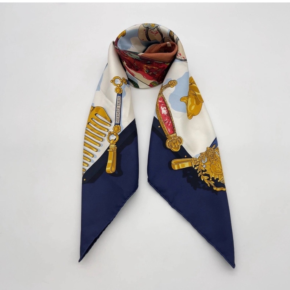 HERMES Vintage Rare Iconic Collectible Carre 90 “Memoire d’Hermes” Silk Scarf - Picture 4 of 9
